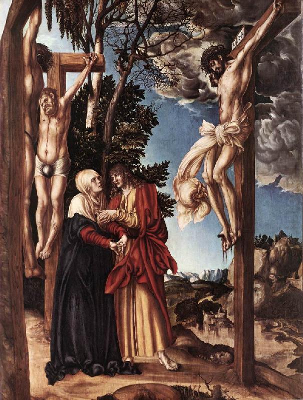 CRANACH, Lucas the Elder Crucifixion inso china oil painting image